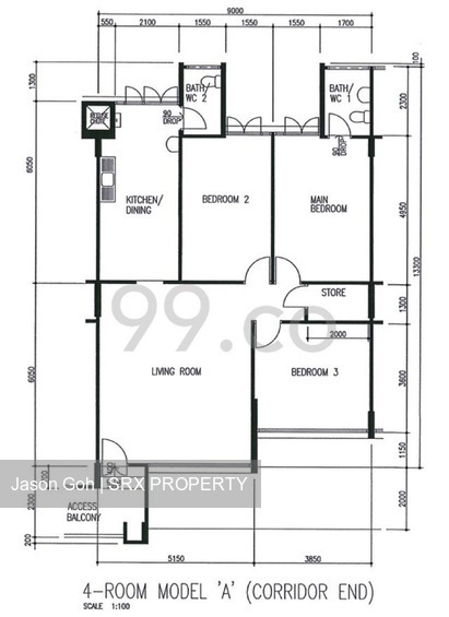 Blk 772 Yishun Avenue 3 (Yishun), HDB 4 Rooms #218508071